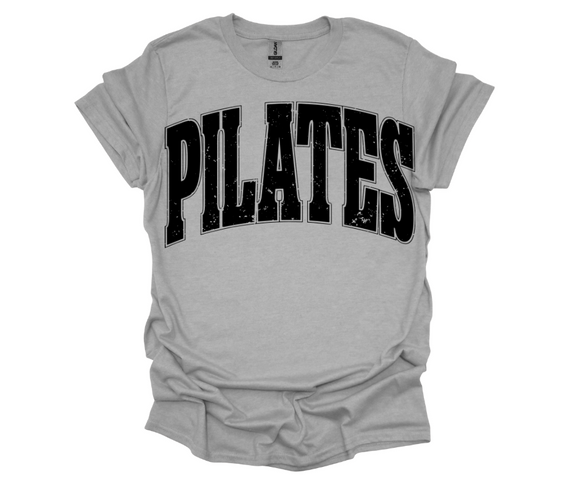 Prodigy Fitness- Pilates Gray tee