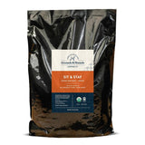 Grounds & Hounds Coffee Co. - Sit & Stay™ Medium-Dark Roast Blend Coffee: 12 oz / Whole Bean