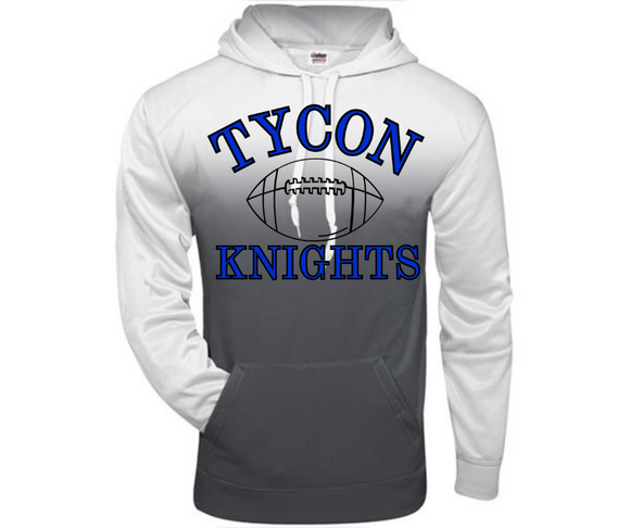 TYCON FOOTBALL ombre hoodie TC8