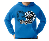 Go Knights cheer crew/ hoodie TCc5