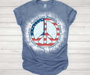 Peace and freedom tee