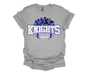 Knights football cheer tee TCFC