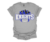 Knights football cheer tee TCFC