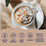Jordan's Skinny Mixes - Sugar Free Vanilla Caramel Creme Syrup