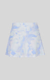 90 Degree by Reflex & Yogalicious - Girls Jersey Crossover Waistband Active Tennis Skort: Black