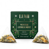 LUMI - Winter Citrus Mint Green Tea - 5 Premium Tea Bags