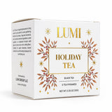 LUMI - Holiday Tea – Black Tea, 5 Premium Tea Bags