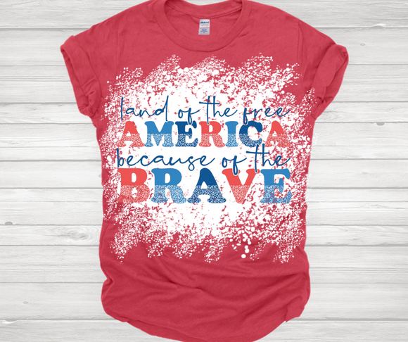 America the Brave tee