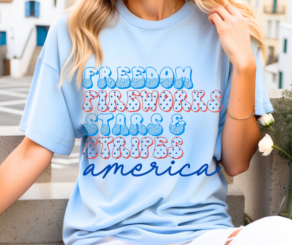 Freedom tee 4th of July
