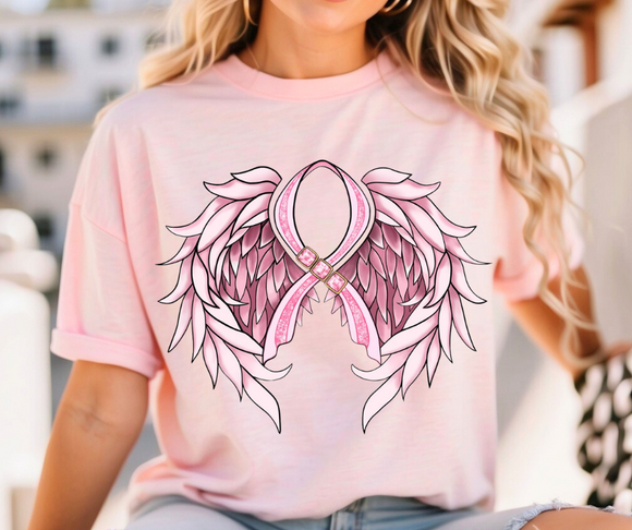 MBC Ribbon for Glimmer of hope with wings