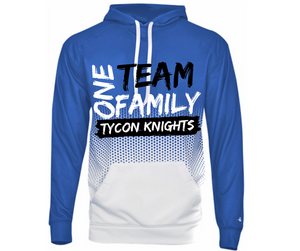 TYCON ombre hoodie ONE team ONE family TC6