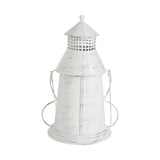VHC Brands - Halloween Jack O Lanter Candle Holder Distressed White