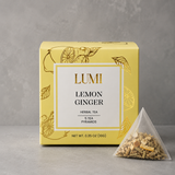 LUMI - Lemon Ginger Herbal Tea - 5 Premium Tea Bags