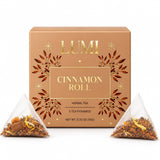LUMI - Holiday Cinnamon Roll Herbal Tea - 5 Premium Tea Bags