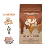 Grounds & Hounds Coffee Co. - Caramel Swirl Coffee: Whole Bean