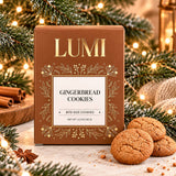 LUMI - Holiday Gingerbread Bite-Size Cookies – Brown Box, 2 oz