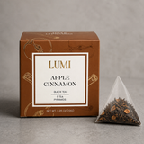 LUMI - Fall Apple Cinnamon Black Tea - 5 Premium Tea Bags