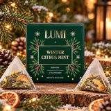LUMI - Winter Citrus Mint Green Tea - 5 Premium Tea Bags
