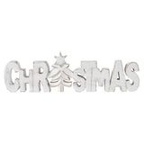 VHC Brands - CHRISTMAS Carved Wooden Sign 15x4.25x1