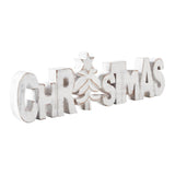 VHC Brands - CHRISTMAS Carved Wooden Sign 15x4.25x1