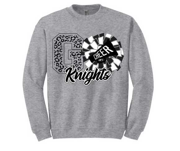 Go Knights cheer crew/ hoodie TCc5