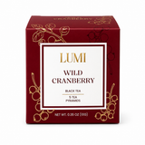 LUMI - Fall Wild Cranberry Black Tea -  5 Premium Tea Bags