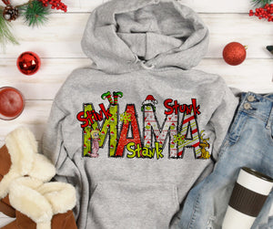 Mama grinch hoodie