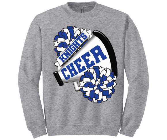 Knights Cheer crew/hoodie TCc4
