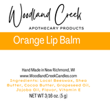 Woodland Creek Candles - Orange Lip Balm: 3/16 ounce (Stick)