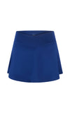 90 Degree by Reflex & Yogalicious - Girls Jersey Crossover Waistband Active Tennis Skort: Black