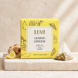 LUMI - Lemon Ginger Herbal Tea - 5 Premium Tea Bags