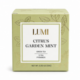 LUMI - Citrus Garden Mint Green Tea - 5 Premium Tea Bags