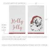 VHC Brands - Holly Jolly Christmas Kitchen Towels Set of 2 – Kringle