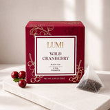 LUMI - Fall Wild Cranberry Black Tea -  5 Premium Tea Bags