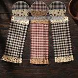 VHC Brands - Pip Vinestar Button Loop Tea Towel Set of 3
