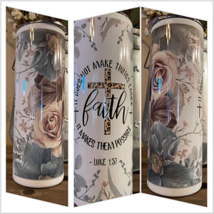 20 oz. Faith tumbler