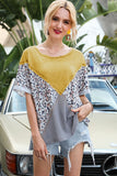 Printed Round Neck Short Sleeve Tee