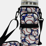 Insulated Tumbler Cup Sleeve With Adjustable Shoulder Strap