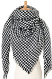 Plaid Imitation Cashmere Scarf