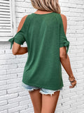 Keyhole Cold Shoulder T-Shirt